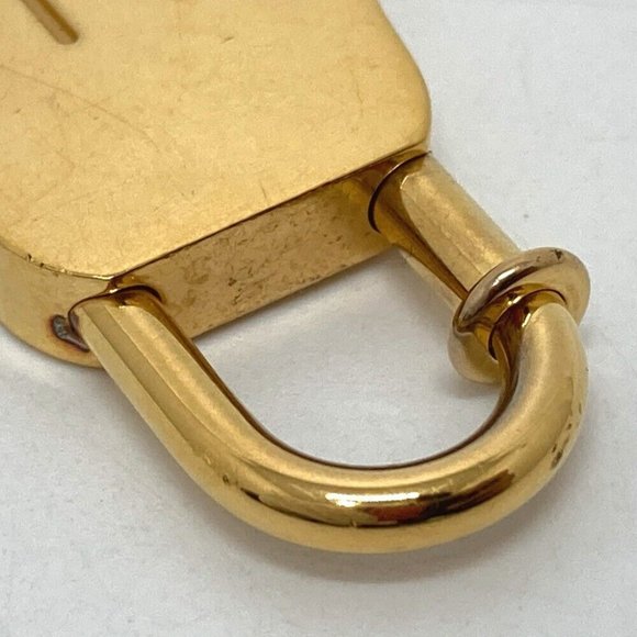 AUTHENTIC HERMES 2002 only Hand motif Cadena bag Accessories Charm Metal Gold - Picture 9 of 9